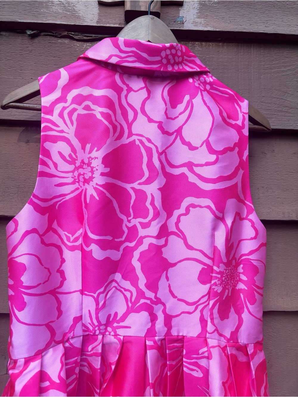 NWT Lilly Pulitzer Marria Satin Jacquard Maxi Dress Parigi Pink Floral Size 8 - Picture 11 of 16